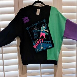 Haunted Mansion Kids Costume Sweatshirt - Black, Green, Purple